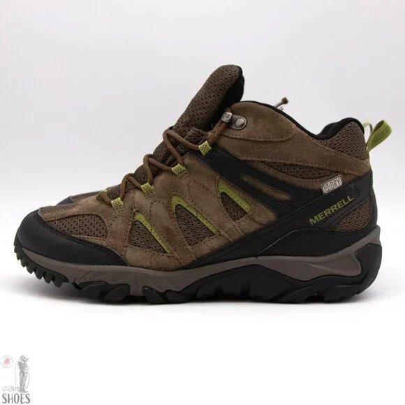 Merrell Boulder Men's Waterproof Hiking Boots - Size 10.5 - Picture 3 of 14
